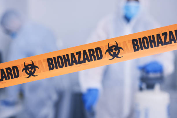 Professional Drug Lab Cleanup technician working in South River, NJ